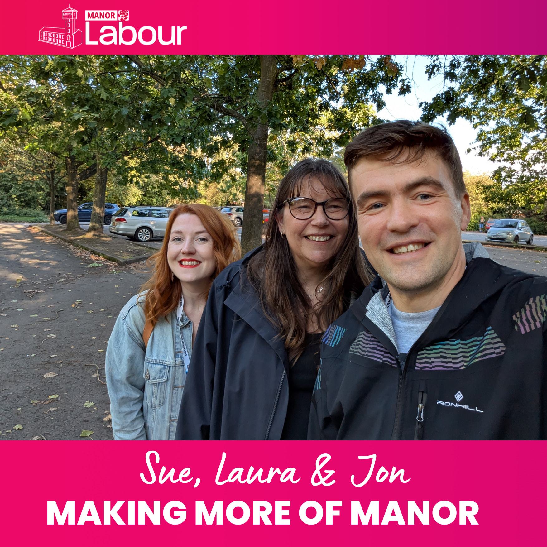 This evening @[100075590484649:2048:Councillor Sue Glithero, Manor Ward], @[100063531055979:2048:Councillor Laura Clingan, Manor Ward] and I brought the Chief Executive and Deputy Chief Executive of the council over to Manor to show them many of the issues and positives people raise with us. 

From road safety and litter to park maintenance and Woodbank Hall we covered many topics during a couple of hours walking around the ward. 

We want to ensure our area gets its fair share of resources and 