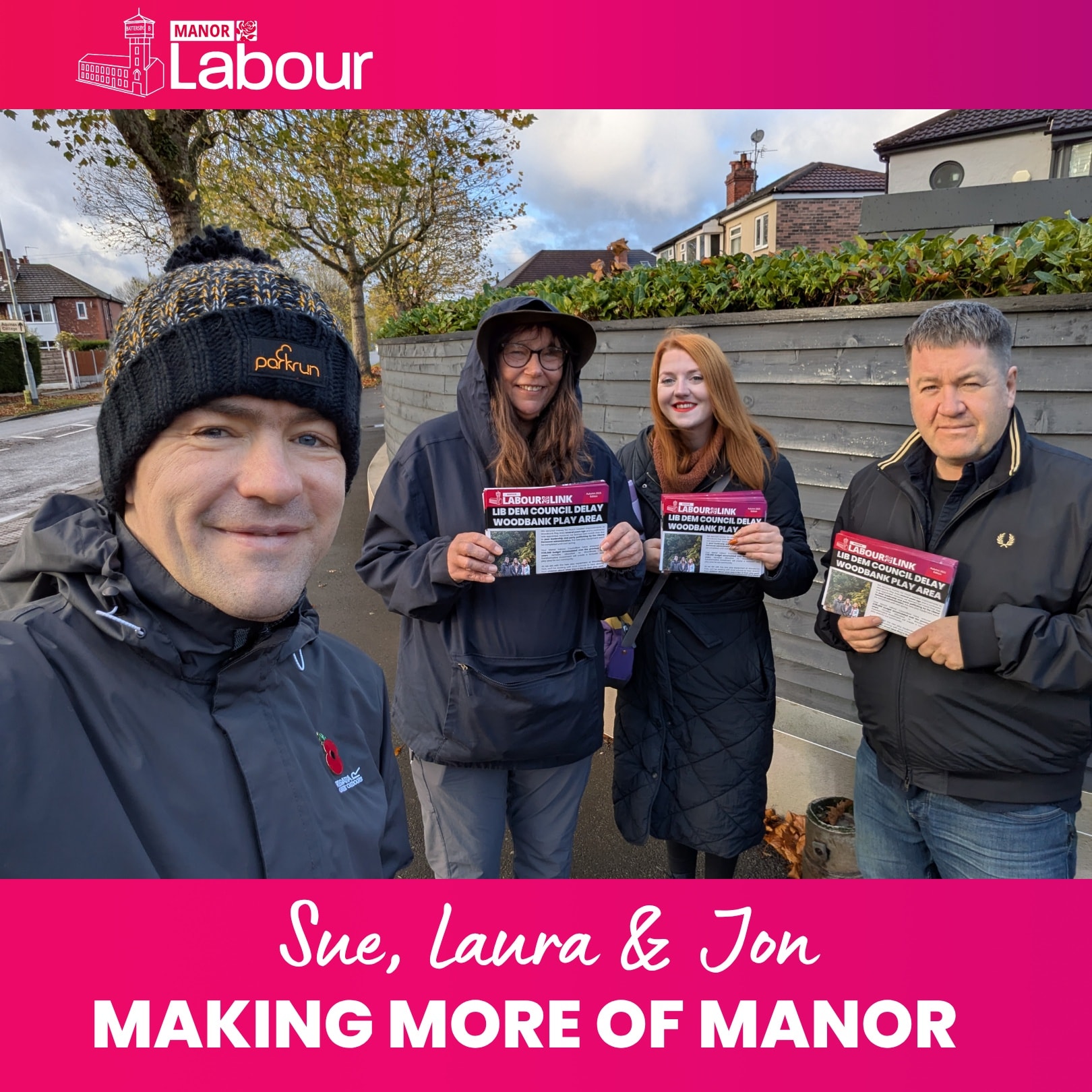 This weekend we have been out speaking to residents around Knypersley and Lindbury. 

In the couple of years since this estate moved into Manor we have heard from residents of the long term speeding and rat running issues on the estate, one resident noted they had been raising it for 40 years. 

After discussion with the highways team we managed to get this on the 20mph project for this year and the consultation is now live for this to progress.  

Listening too and acting on residents concerns 