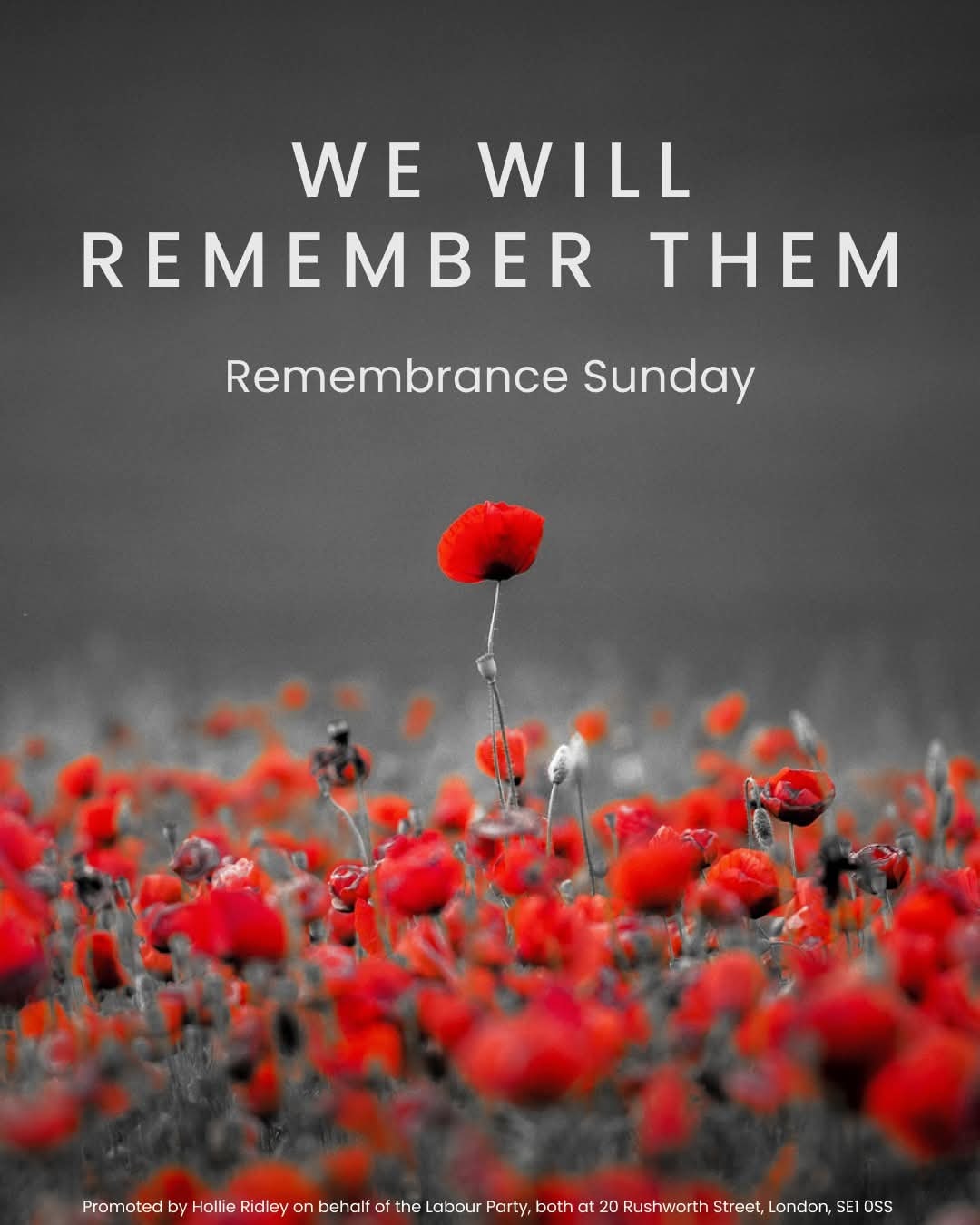 Behind every name on a war memorial is a person who made the ultimate sacrifice. A family who lost a parent, son, daughter or sibling. 

We will remember them.