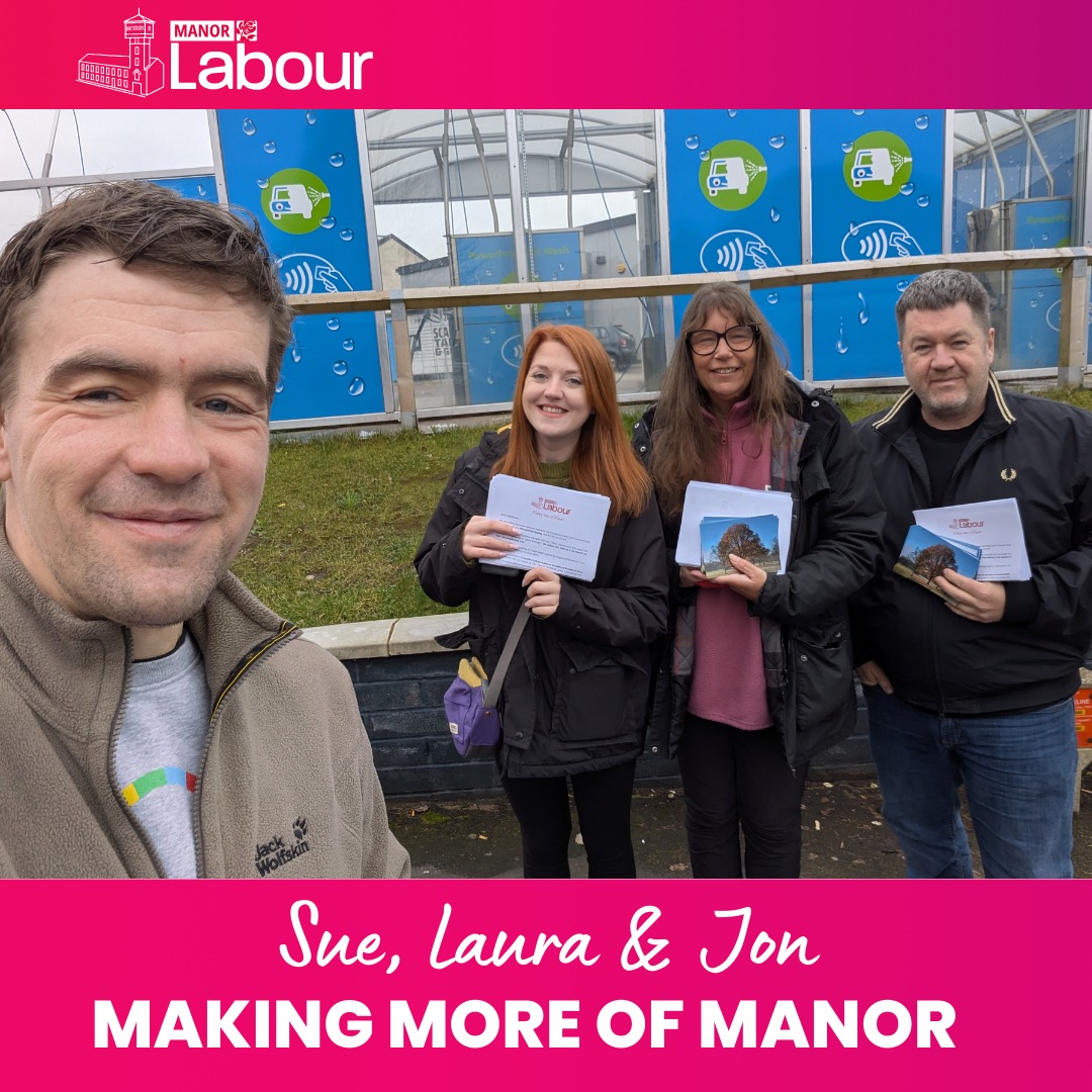 This mornings doorstep surgery was around the St Mary's Way end of Turncroft Lane and some of the small roads around.
We updated residents on the work we have done with the Police and the Council to enforce the Public Space Protection Order which prohibits car cruising, this was blighting many peoples evenings and nights last year and we ensured it was stopped. However this seems to have restarted in recent weeks so we have asked GMP to restart active enforcement.
We also discussed the major l