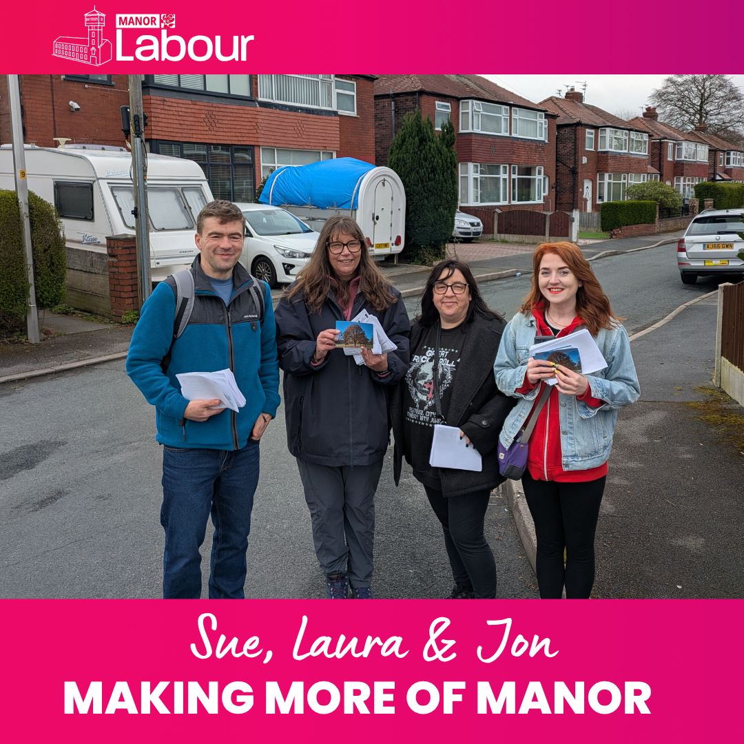 I am not sure that storm Dave has arrived yet, but it was certainly a bit colder this morning. 

As always we conducted our weekly Saturday doorstep surgeries, this week Councillor Carrigan who is the Leader of the Labour Group joined us. 

It was good to hear from residents who have positive feedback on casework we have supported with, from the small things to some fairly large issues with flooding. 

We will always work to find solutions for residents issues, working with the council, the poli
