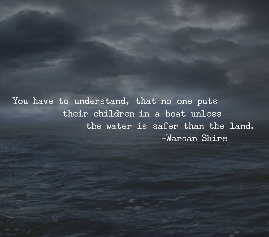 This week is #RefugeeWeek a week for us to strip back the rhetoric and the hate. It is a time for us to remember that there are 117 million displaced people in our world at the moment. 45 million of them are children, these children did not ask for war, they did not ask to be born in a country torn apart.

Whilst some of these people risk thier lives to travel to countries they hope to feel safe in, others cling onto life closer to home in the hope they can return.

"No one leaves home unless
Ho