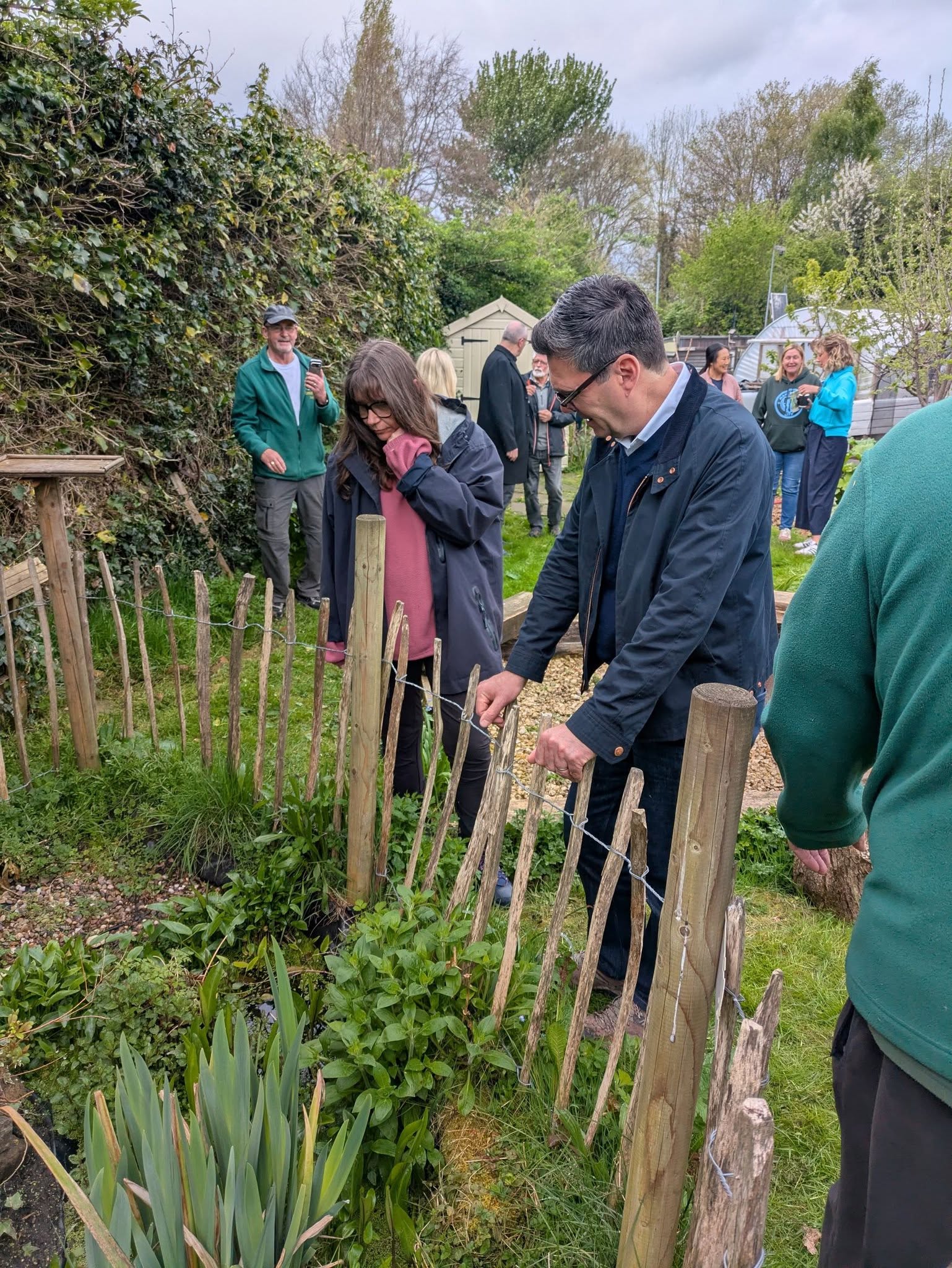 A Prime Minister for us.

A few months ago, Andy came to visit the brilliant Webb Lane Allotments. No cameras, no media. It was actually one of his last engagements as our Greater Manchester Mayor.

I've been at loads of meetings and events with him over the years, but seeing him away from all the formality showed me something that's stuck with me. Being able to connect with people on a basic, human level might just be the most important skill in politics. Not to sell your politics to them, but 