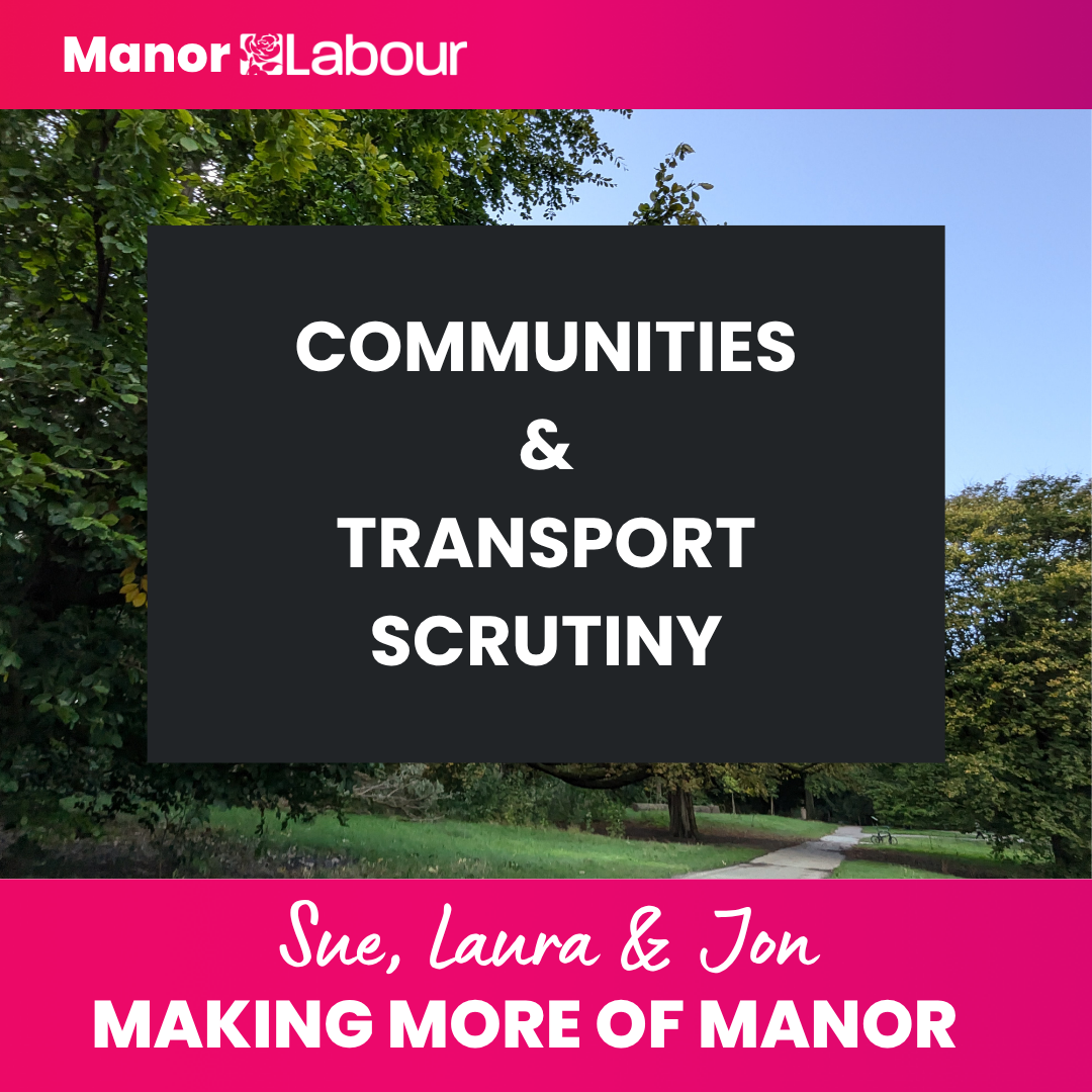 Woodbank Park @ Communities and Transport Scrutiny